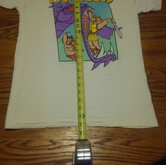 🐲 🗡️ Hercules Disney ✨️ Shirt Pixar Small Classic 90s 🔥 Stylish Fun Cartoon - Picture 6 of 8